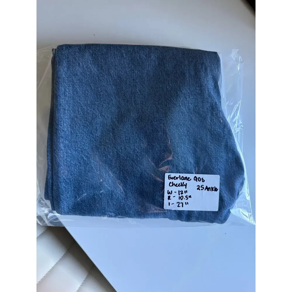 $128 Everlane 90s Cheeky Jean - Dark Wash - 25 Ankle (27” inseam)